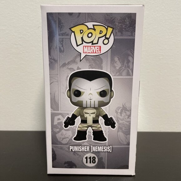 Funko Pop Marvel #118 Punisher (Nemesis) - Picture 3 of 5